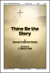 Thine Be the Glory SATB choral sheet music cover